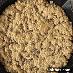 Oatmeal cookie pie.