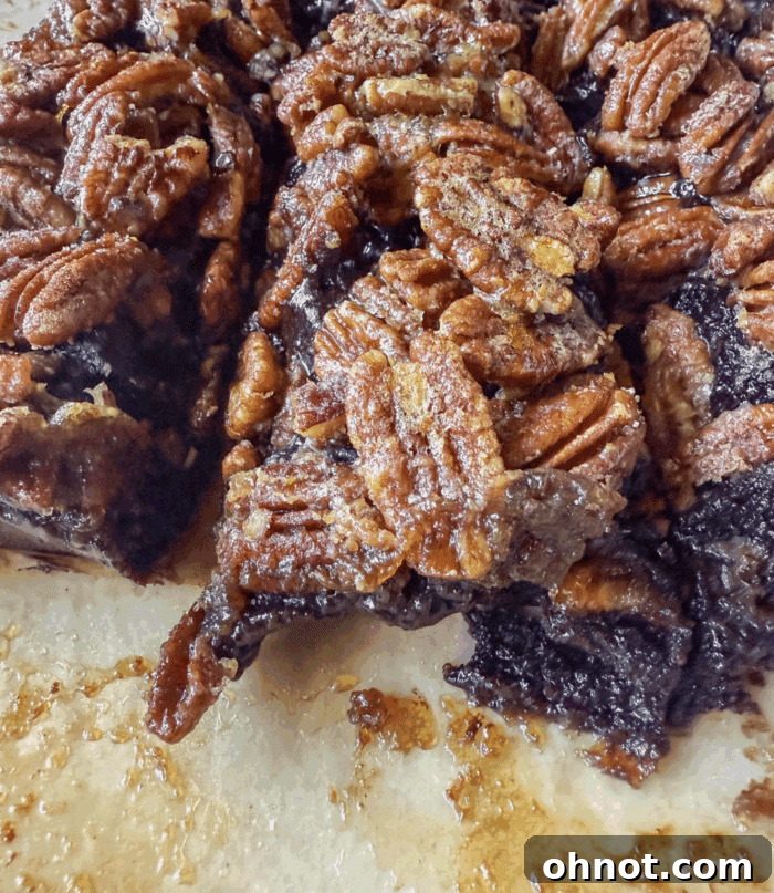 Extra gooey brownies.
