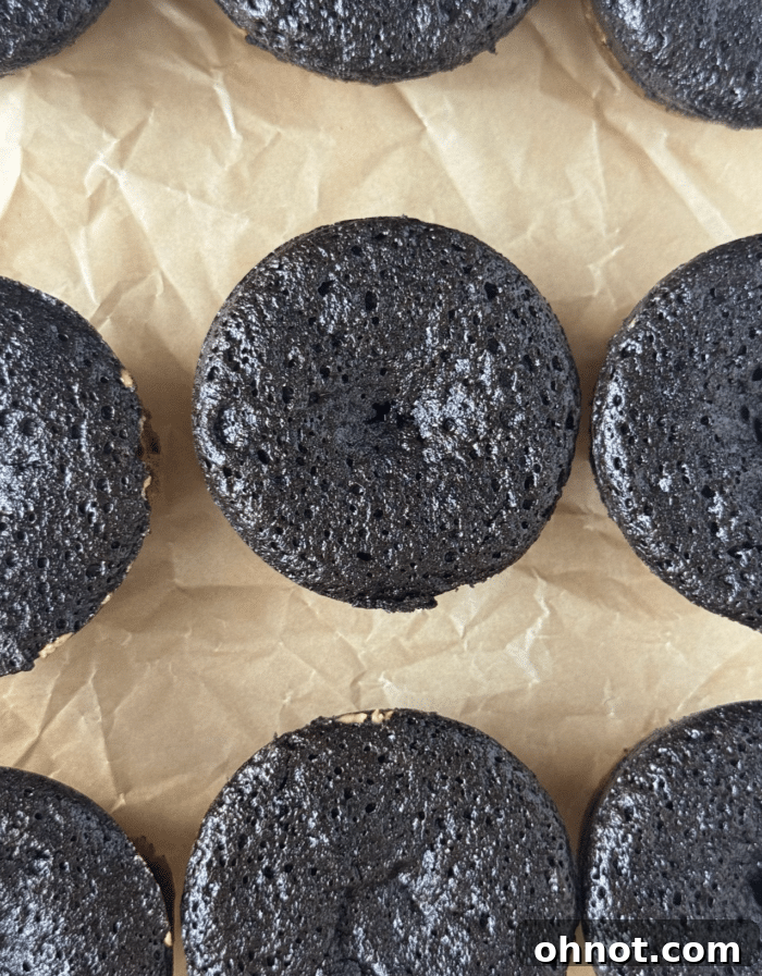 Chocolate muffin tops.