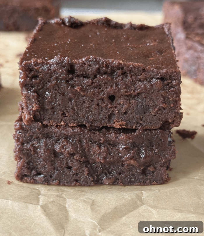Hot fudge brownies.