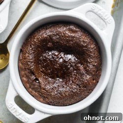 Gluten free lava cakes.