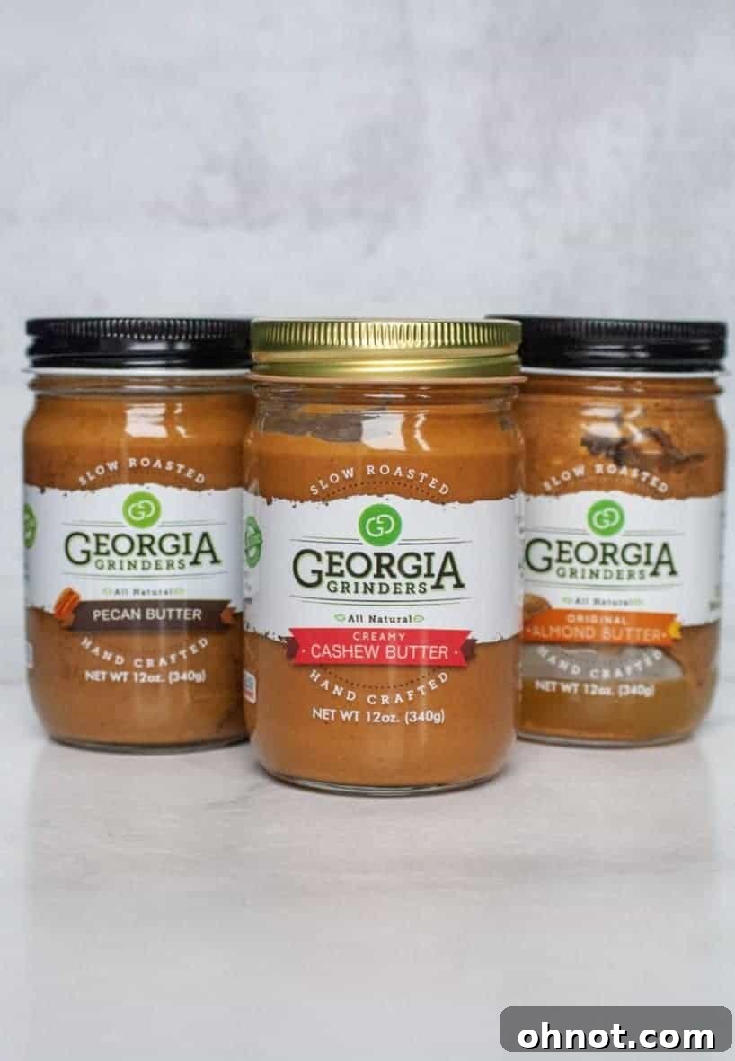 Assorted Whole30 compliant nut butters