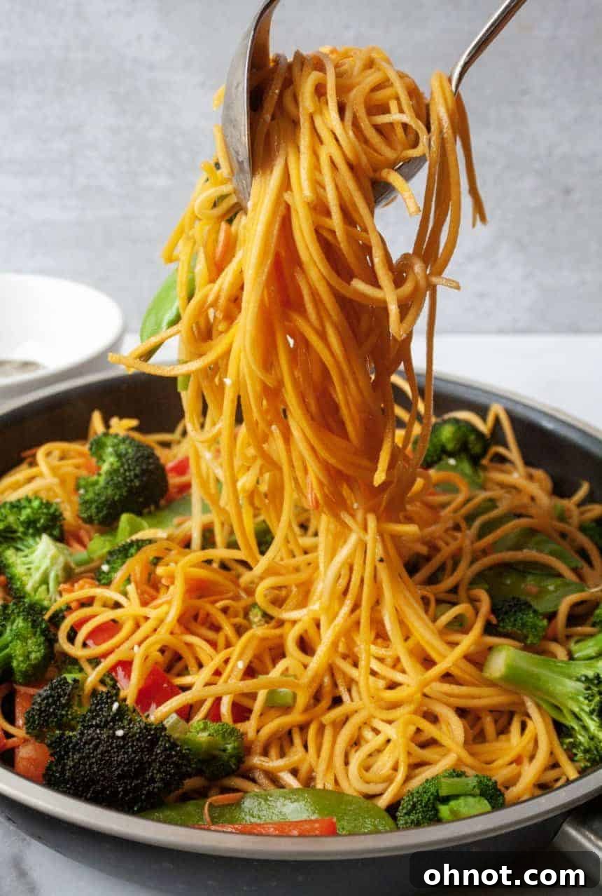 Step-by-Step Cooking of Gluten-Free Lo Mein