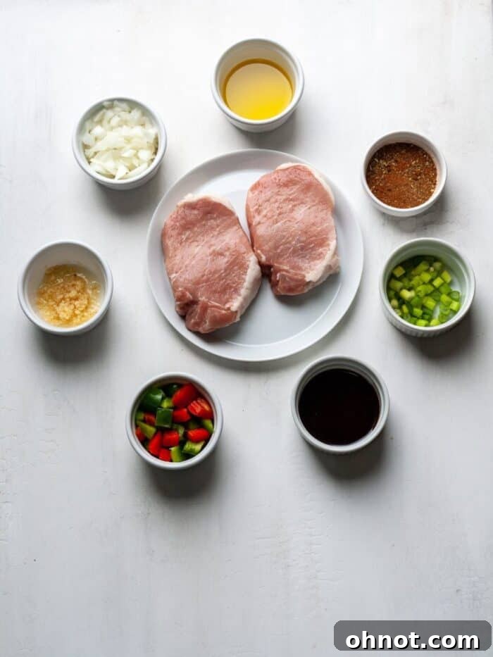 Paleo pork chops ingredients