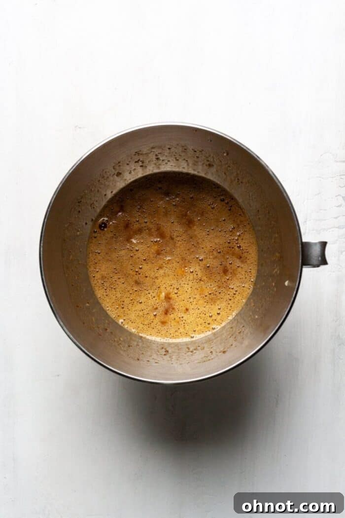Stand mixer with gluten free ingredients