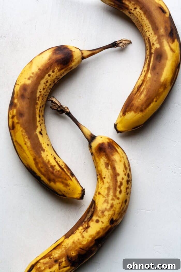 Ripe bananas