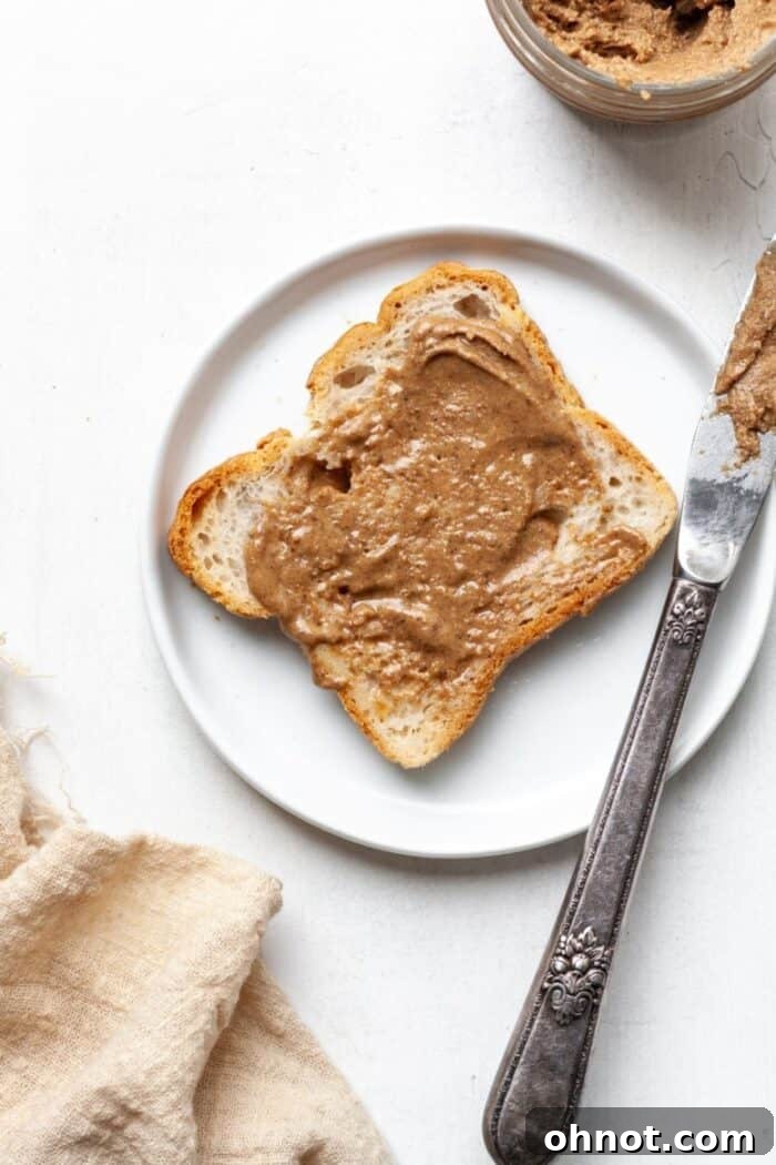 Tigernut butter with gluten free bread