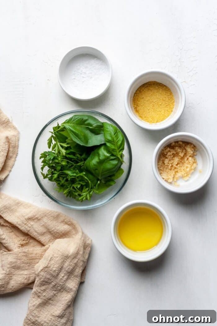 Ingredients for Whole30 sauce