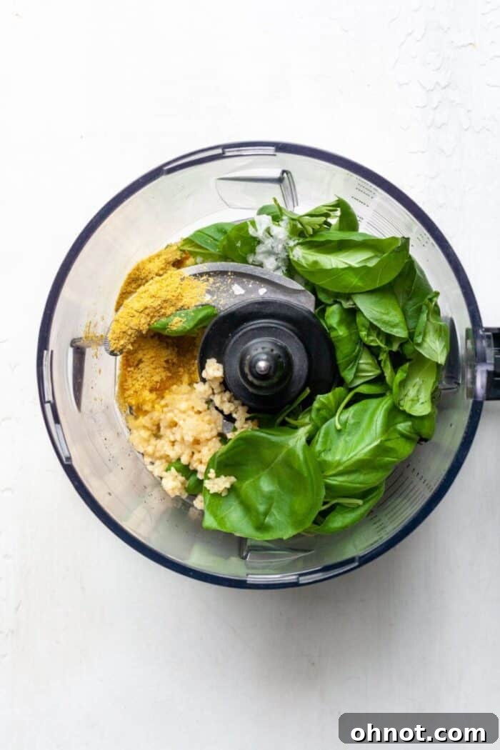 Vitamix pesto recipe
