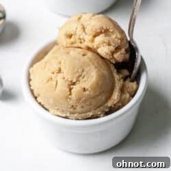 Edible Snickerdoodle cookie dough