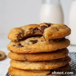 Dairy free chocolate chip cookies with milk