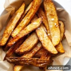 Whole30 French fries in bowl