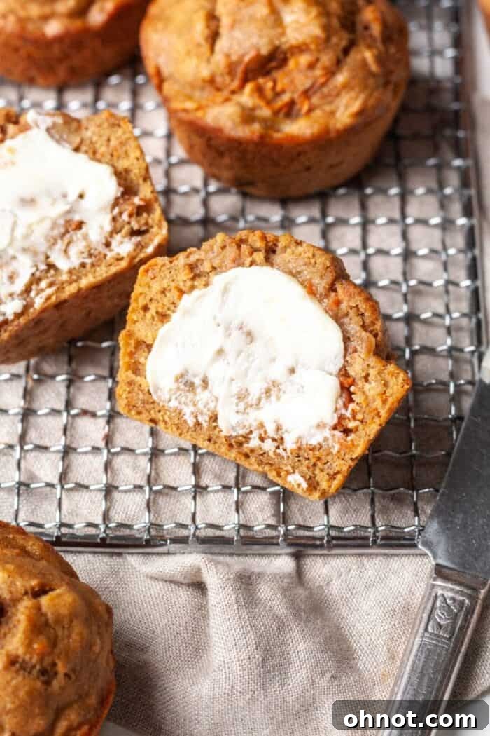 Gluten-free muffins served with a dollop of butter.