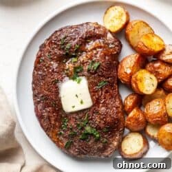 Air fryer steak and potatoes