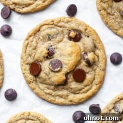 Oat flour chocolate chip cookies