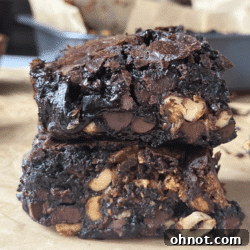 Snickers brownies.