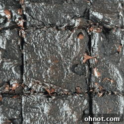 Delicious sweet potato protein brownies.