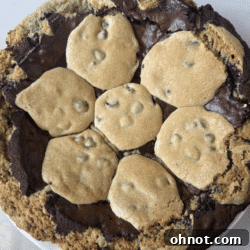 Brookie pie recipe image
