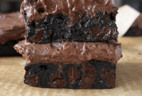 Decadent Fudgy Brownies with Chocolate Frosting
