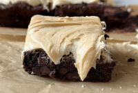 Peanut Butter Frosted Brownies — Rich Chocolate Peanut Butter Bars