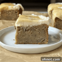 Banana cake.