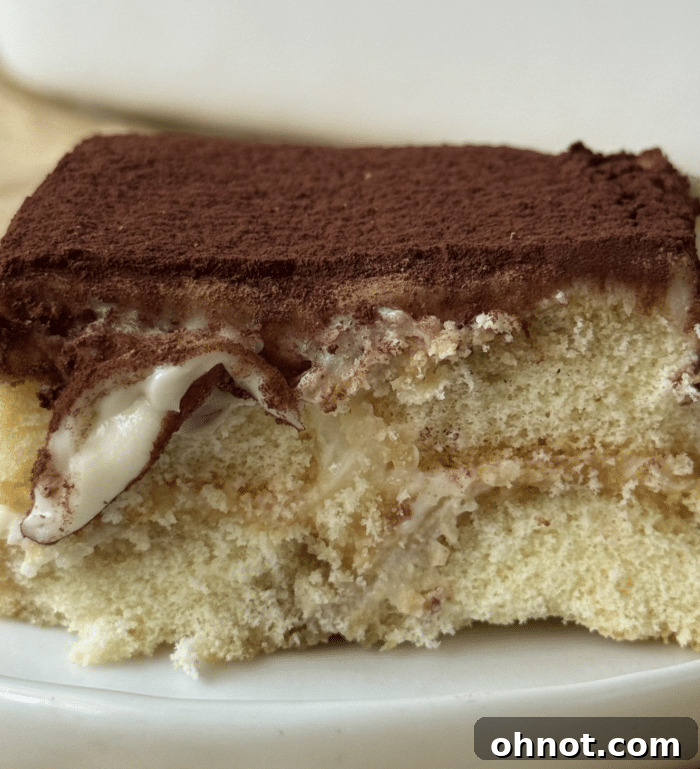 Gluten free tiramisu.