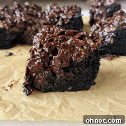 Chocolate crunch cake.