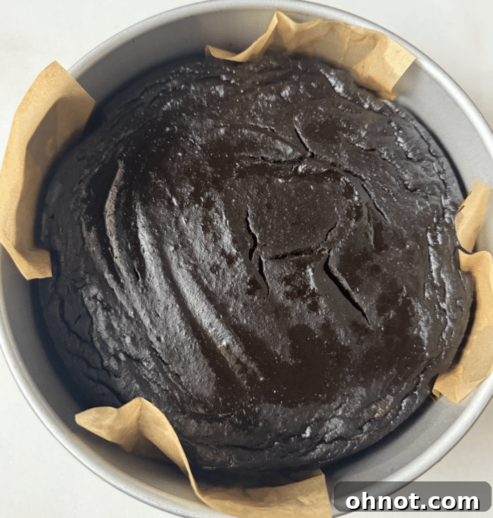 Baked healthy cake.