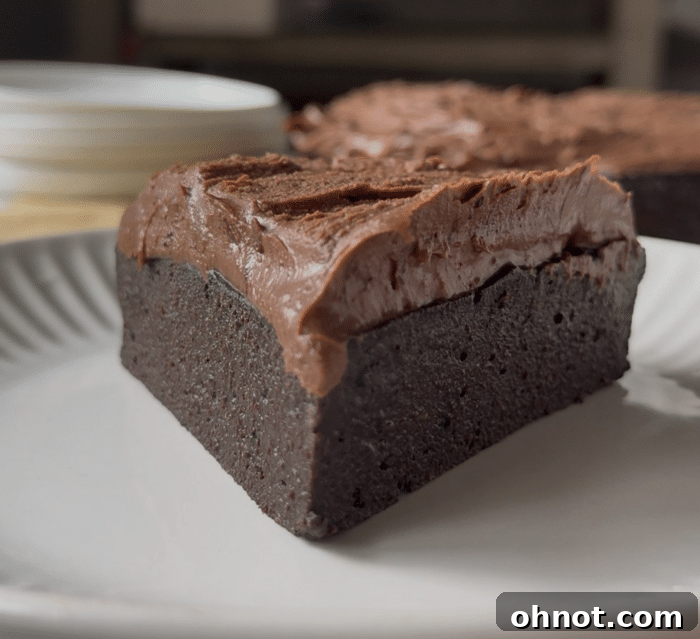 Close up of cake.