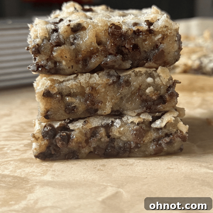 Brown butter banana bars.