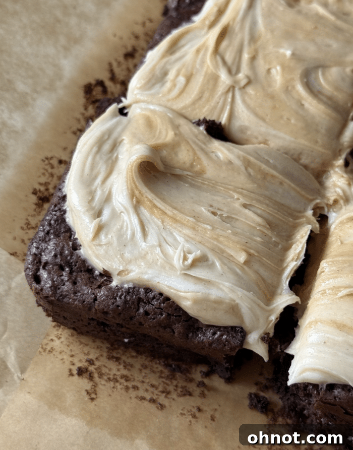 Frosted chocolate bar.