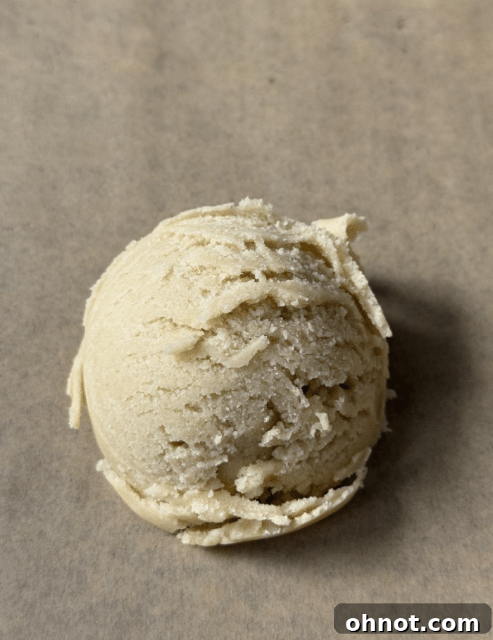 Ball of yellow dough.