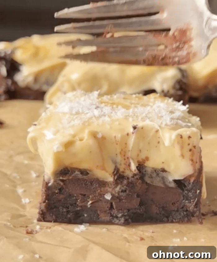 Salty frosting.