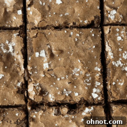Sea salt brownies.