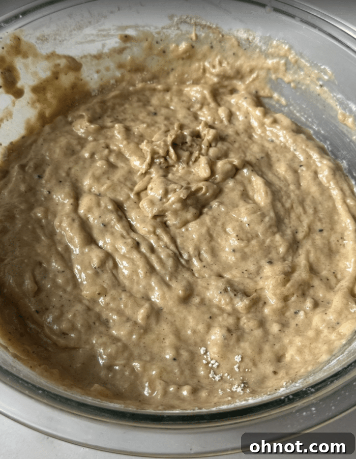 Maple cinnamon batter.
