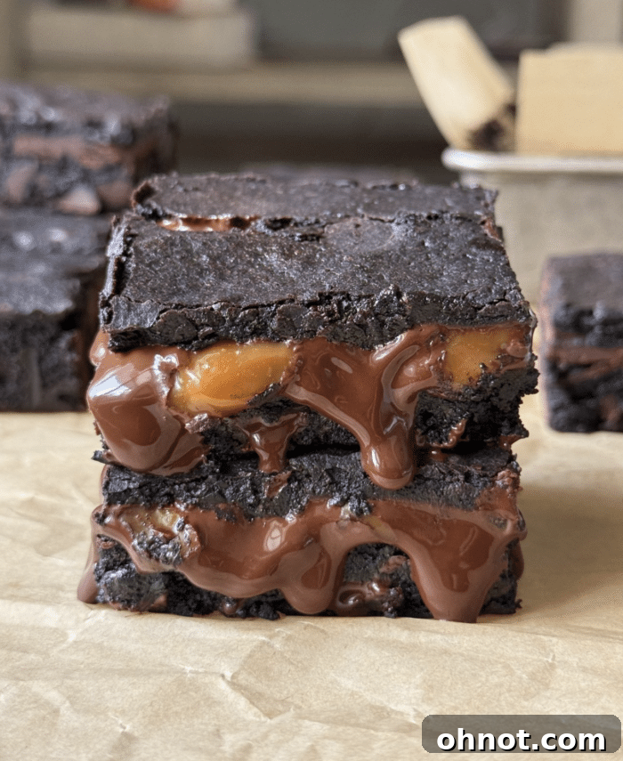 Chocolate bar brownies.